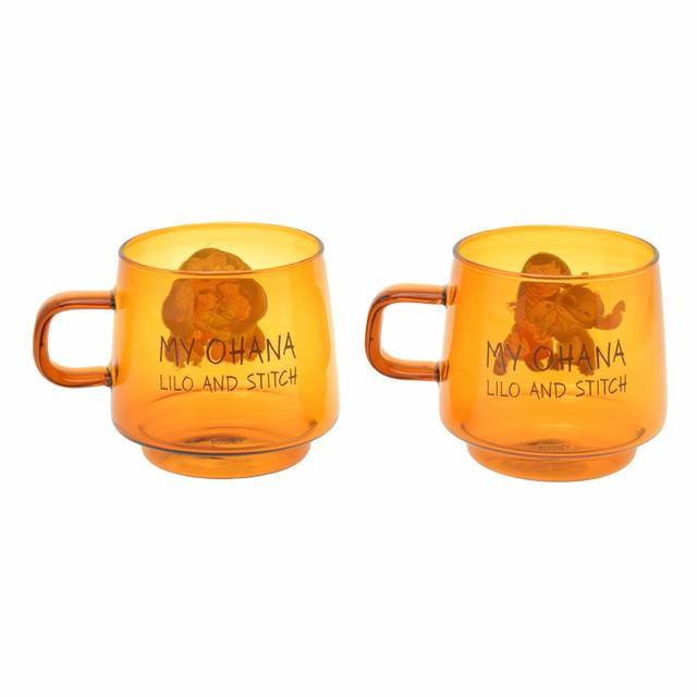 リロ&スティッチ マグカップ ペア 耐熱ガラス STITCH 20 YEARS 3,300円