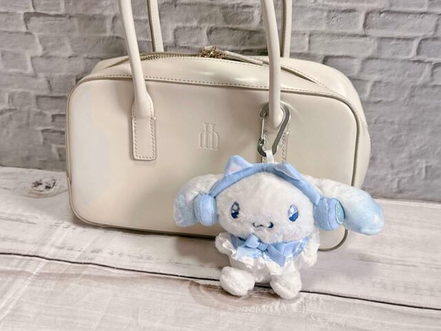 「5.マスコット」バッグにつけてみました。かわいい!