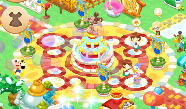 「マジックキャッスル ドリームアイランド」プレイ画面2 ©Disney