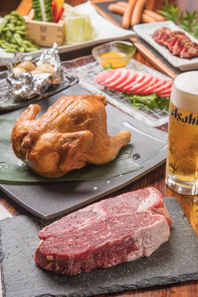 #肉シェア ガーデンテラスバーベキュープラン