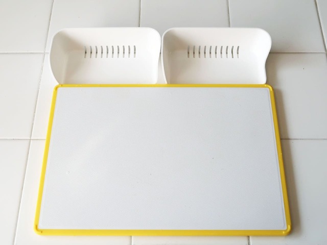 【まな板キャッチャー】並べて置いたところ