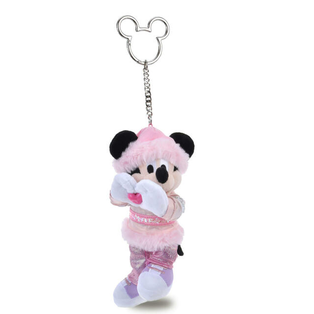 ミッキー ぬいぐるみキーホルダー・キーチェーン ピンク HAPPY BIRTHDAY MICKEY 2,800円