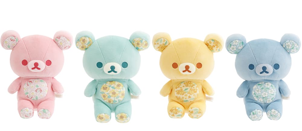 (新品未開封)あなたを想うふっくらぬいぐるみ 7点 リラックマが銀座にやってくる！限定グッズもずらり♪心ほっこり