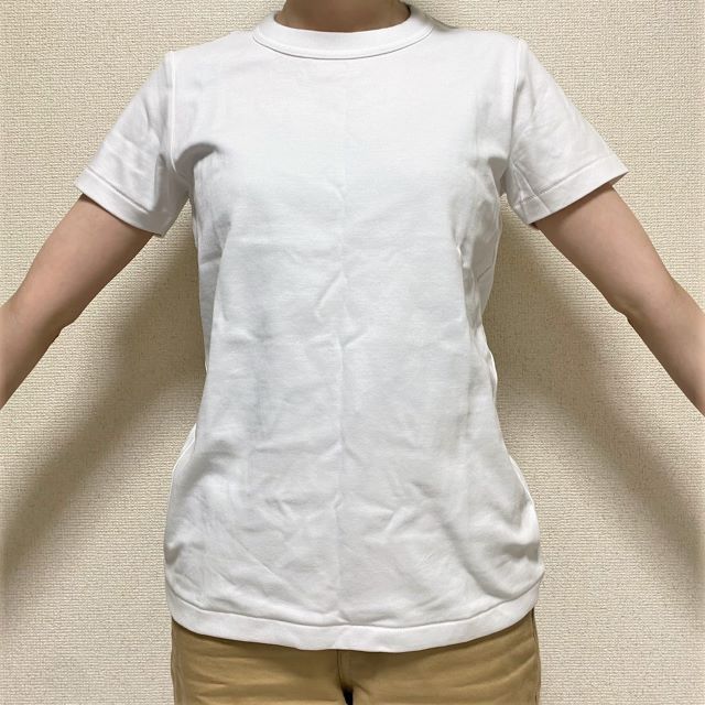 ユニクロ 無印良品 Guの 白tシャツ 徹底比較 シワにならない 透けないのは ナンバーワン 決定 写真 4 21 ハピママ