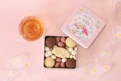 「マイメロディ 米粉クッキー缶」＜価格：3,840円（税込・送料込）＞【可愛いうえにグルテンフリー！国産米粉使用の「マイメロディ米粉クッキー缶」に第2弾が登場！】