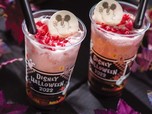 スパークリングゼリードリンク(グレープシャーベットフレーバー)「ディズニー・ハロウィーン」2022年｜スペシャルドリンク