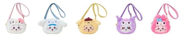 【ちいかわ×サンリオキャラクターズ】ポシェット（全5アイテム）各2,794円