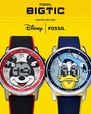 ミッキーマウスモデル、ドナルドダックモデル(各41,250円)Disney | Fossil BIG TIC