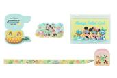 ステーショナリーセット 1,500円｜夏の東京ディズニーリゾート「Hello Hello SUMMER!」グッズ｜販売店舗：東京ディズニーランド「グランドエンポーリアム」、東京ディズニーシー「タワー・オブ・テラー・メモラビリア」｜発売日：2026年6月11日（木）