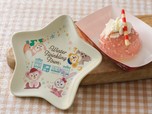 「 ダッフィー＆フレンズのウィンター・トゥインクリング・タウン」ホワイトチョコムースケーキ スーベニアプレート付き