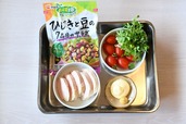 【フジッコアレンジレシピ】「腸活おかずサラダ」材料