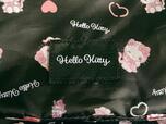 ポケットには「Hello Kitty」のロゴタグ付き