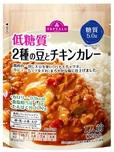 トップバリュ　低糖質 ２種の豆とチキンカレー