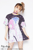 「クズの本懐」× galaxxxy コラボレーションTシャツ（ブラック）