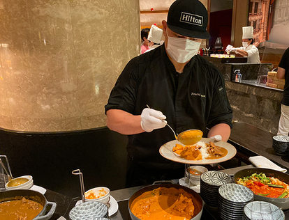 ヒルトン東京 カレー食べ放題 が最高すぎて全員行くべき 必食は カレー アイス の未知マリアージュ 1 2 うまいめし