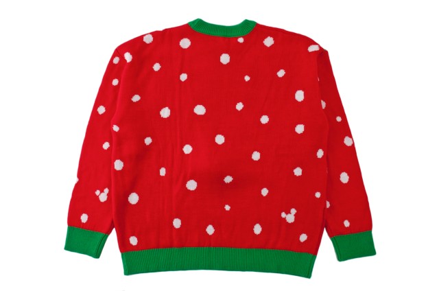 セーター 5,900円|ニセックスM-L|東京ディズニーリゾート「ディズニー・クリスマス」2019|販売店舗:東京ディズニーランド「グランドエンポーリアム」、東京ディズニーシー「エンポーリオ」