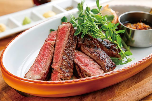 「熟成肉」の名店／キアオラ ステーキ＆グリル（汐留）　オーシャンビーフ リブアイ 5000円（400g／税別）