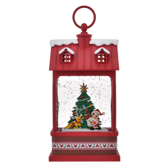 ミッキー＆プルート スノードーム ミュージック＆ライトアップ ランタン DISNEY CHRISTMAS 7,000円