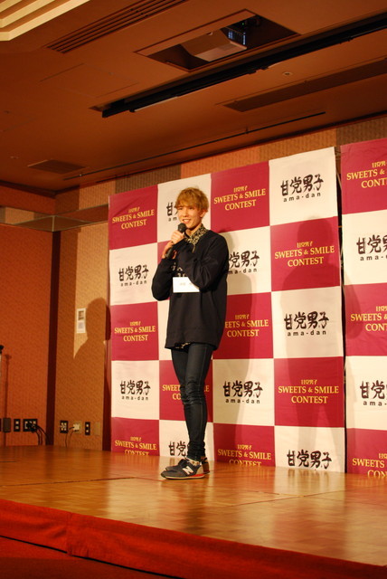 『甘党男子』イベント／スイーツスマイルコンテスト・池田 慎さん