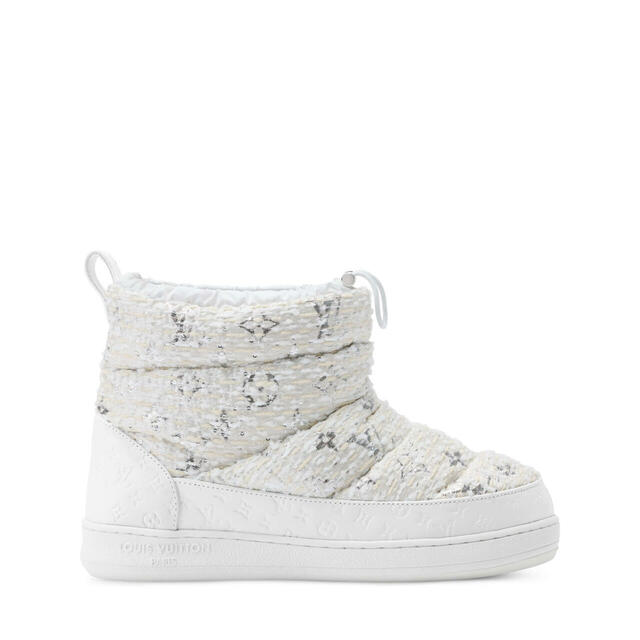 【LOUIS VUITTON(ルイ・ヴィトン)「LV SKI」コレクション新作】LV クラウド アンクルブーツスニーカー(ヒール:0.5 cm)