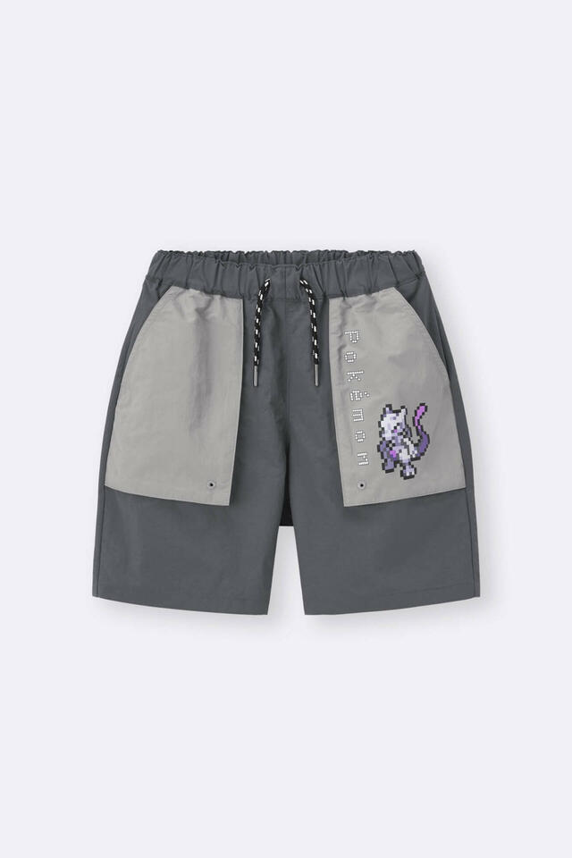 ドライアクティブショーツ 1,990円｜GU「ポケモン」コレクション
