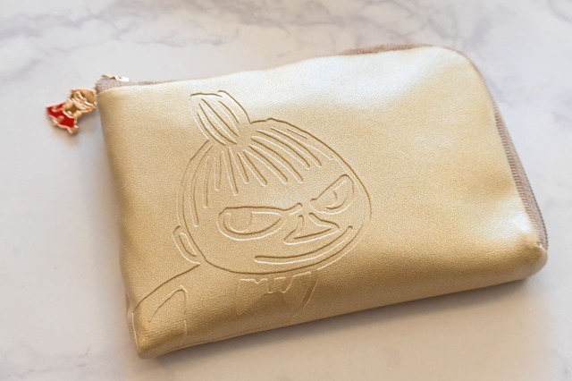 【タカシマヤ アムール・デュ・ショコラ 2026／ムーミン×メリーチョコレート】「髙島屋限定 リトルミイ ポーチ」1,650円