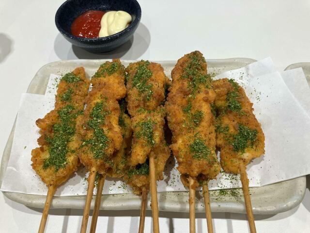 「串ナゲットグリーン」は、太っ腹すぎる8本のボリューム！