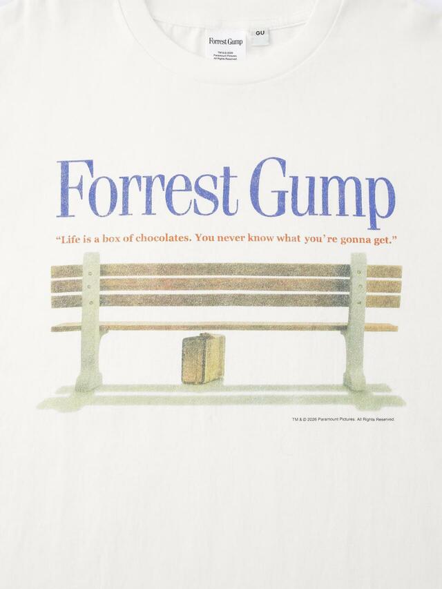 GU ウォッシュドグラフィックT Forrest Gump ¥1,990