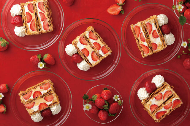 【キハチ 青山本店の新作苺スイーツ】