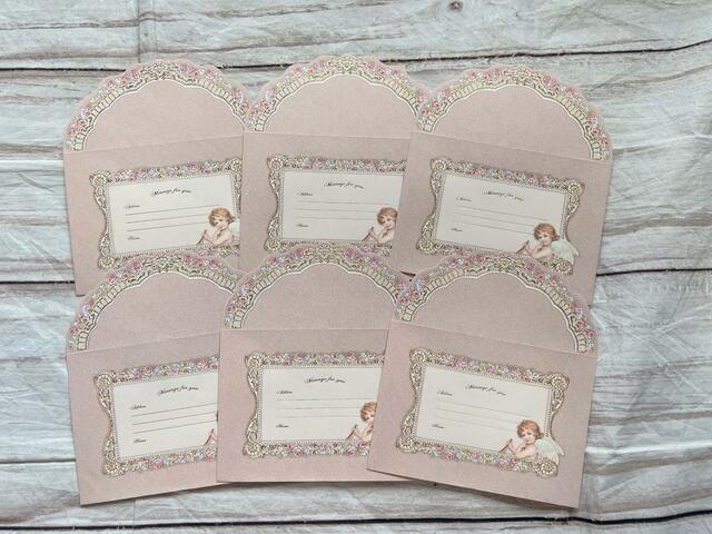 1点につき6枚の封筒が入っています