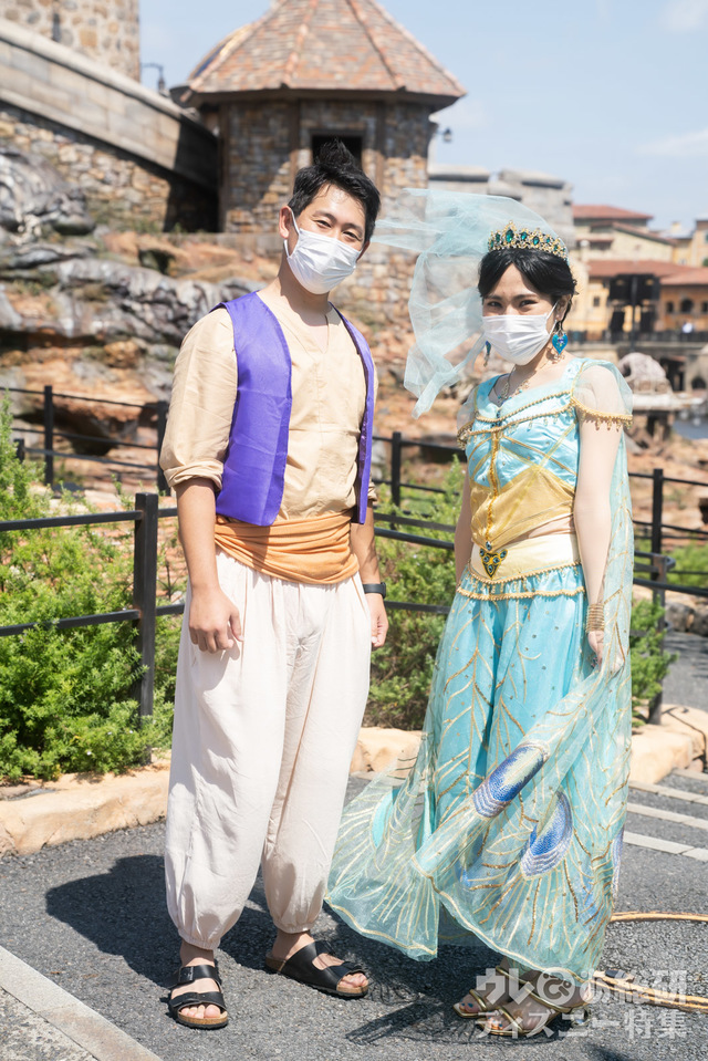 Dハロ 全身仮装 2022『アラジン』アラジンとジャスミン