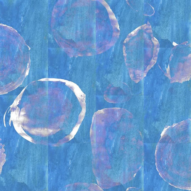 「御膳の敷紙に採用したデザイン 作品名：Mizu-Tama シブヤフォント まつ and みず × 小林 大真」【ロイヤルホストに“国産うなぎ”を洋食で味わうメニュー登場！山梨県産ワインとのペアリングも愉しめます！】