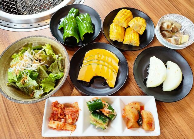 サラダ・野菜の種類も充実！