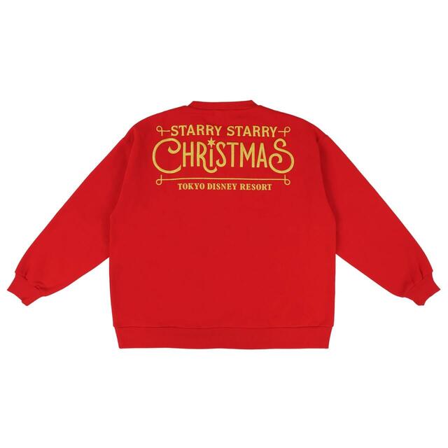 トレーナー 5,500円|東京ディズニーリゾート「ディズニー・クリスマス」スペシャルグッズ|販売店舗:東京ディズニーランド「ディズニー&カンパニー」、東京ディズニーシー「ガッレーリア・ディズニー」|発売日:2026年11月10日(火)