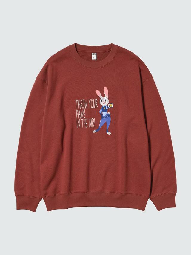 スウェットシャツ ¥2,990|ユニクロ UT ディズニー「ズートピア」