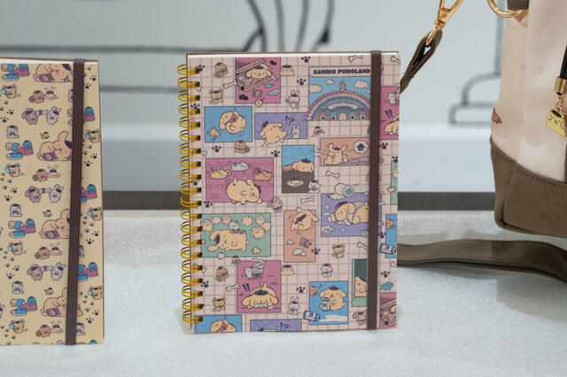 POMPOMPURIN 30th Anniversary リングノート 990円