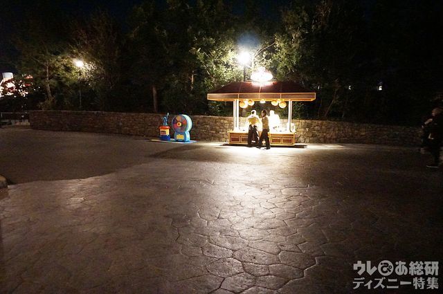 空いているレミーのゲームブース｜東京ディズニーシー「ピクサー・プレイタイム」2018年