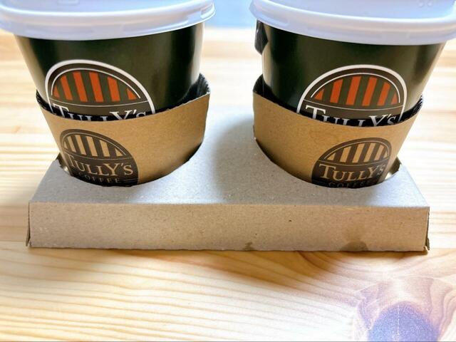 【TULLY'S モーニング】プラス料金でドリンク変更も可能