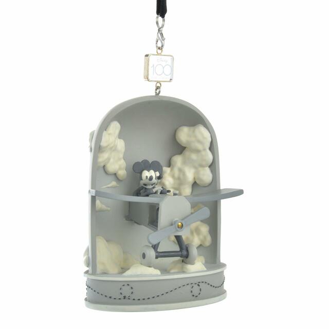 ミッキー＆ミニー オーナメント プレーン・クレイジー Disney100 The Eras Collection Studio 4,400円