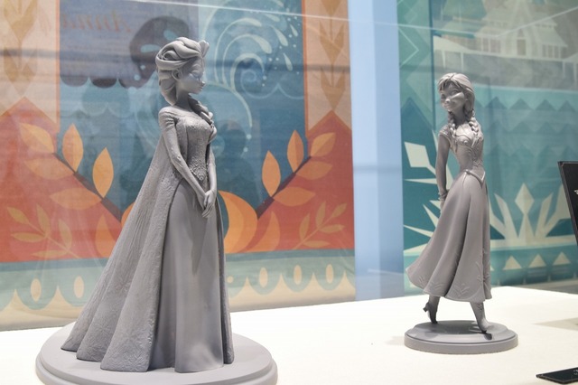 「アナと雪の女王」アニメーションマケット