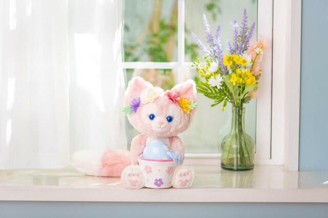 ぬいぐるみ 4,800円｜東京ディズニーシー「ダッフィー＆フレンズのカム・ファインド・スプリング！」スペシャルグッズ｜発売日：2024年4月1日（月）