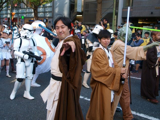 カワサキハロウィン＆スターウォーズパレード