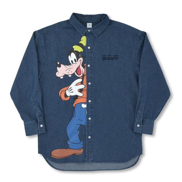 グーフィー 長袖シャツ デニム ブルー GOOFY FASHION 2026 8,800円