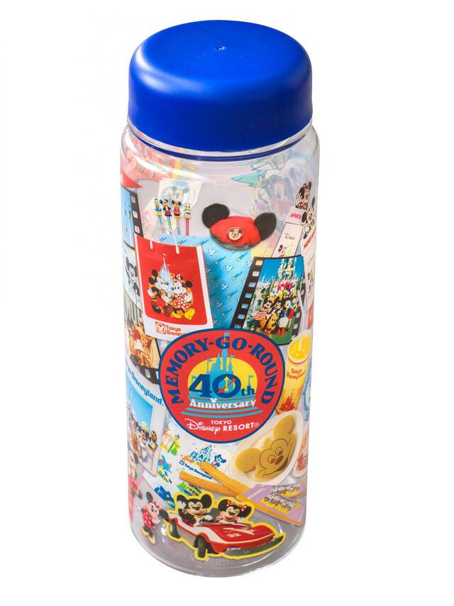 スーベニアドリンクボトル 対象メニューにプラス1,200円｜東京ディズニーリゾート40周年“ドリームゴーラウンド”「MEMORY-GO-ROUND」スーベニア付きメニュー｜発売日：2023年6月13日（月）