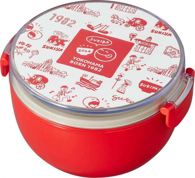 「すき家オリジナルランチボックス」＜税込2,500円　特別版：税込3,000円＞【すき家の福袋「SMILE BOX 2024」】