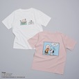 【PEANUTS×Afternoon Tea】プリントT 各￥4,950／ヴィンテージ―アートをデザインしたプリントTシャツ
