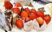 いちごを使ったスイーツももちろんあります