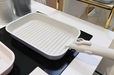 【Francfrancのタイパ調理器具】「GO TABLE トースター グリルプレート」／組み合わせて使える着脱式のハンドルを使えば、より使い勝手もアップ。