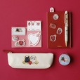 【Afternoon Tea LIVING×Cat’s ISSUE 第11弾】付箋セット ￥715、ボールペン ￥1,100、ペンケース ￥2,420、ダイカットロールステッカー ￥715