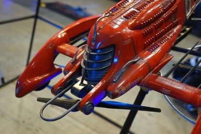 東京コミコン】「ラストエグザイル」ヴァンシップを再現したドローン